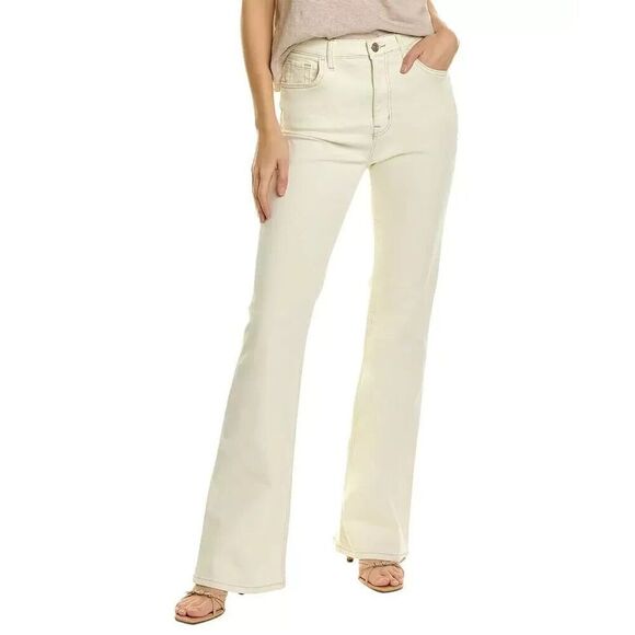 NEW! $188 C/E BY CURRENT ELLIOTT  HIGH RISE FLARE LEG JEANS BENTONITE SZ 32 - Picture 1 of 3